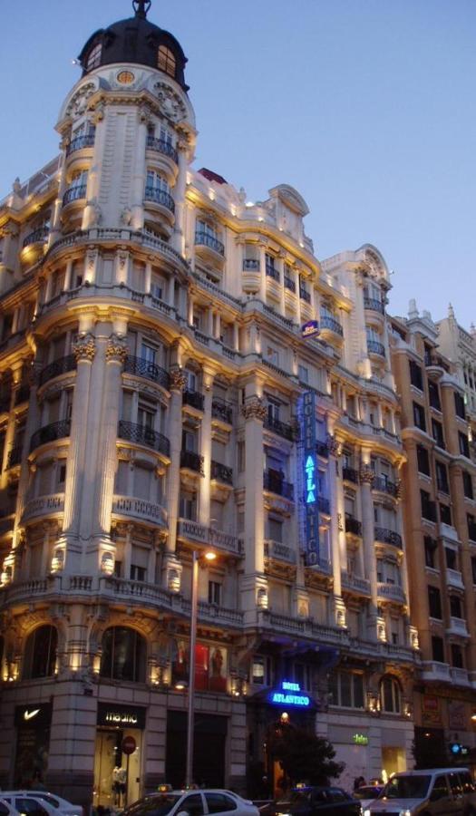 Lux Penthouse Gran Via Hotel Madrid Eksteriør billede