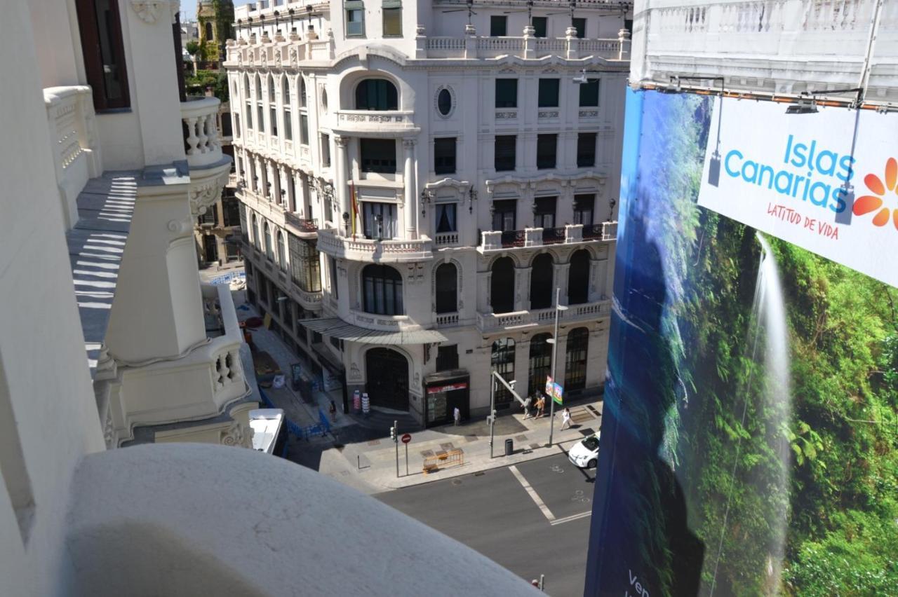 Lux Penthouse Gran Via Hotel Madrid Eksteriør billede